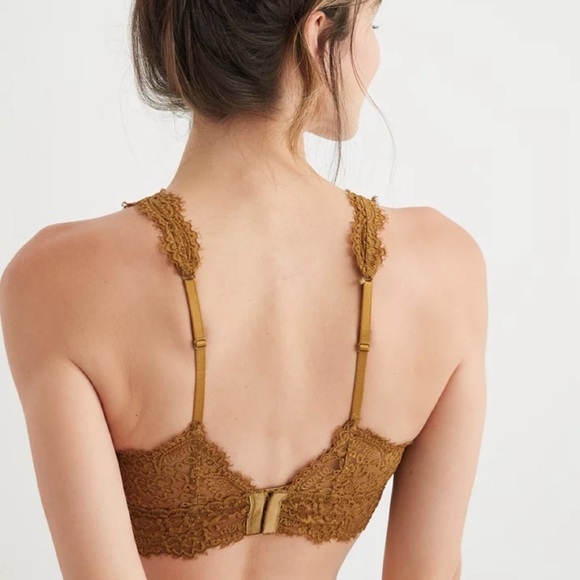 🆕Women’s Aerie Brown Padded Bralette - Picture 6 of 15